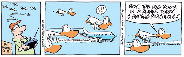 Tight Legroom Colour Cartoon