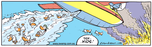 Just Having Fun Colour Cartoon