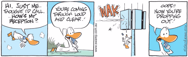 Loud and Clear Colour Cartoon