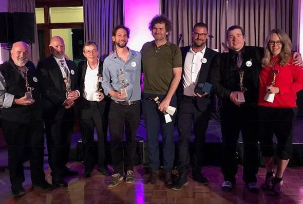 Winners at Stanley Awards Night 2017
